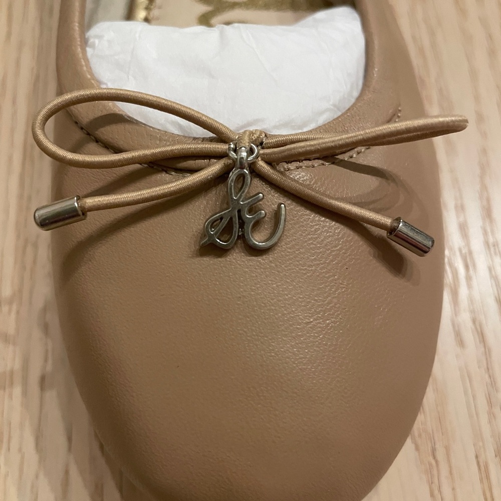 Sam Edelman Stylish Tan Ballet Flats